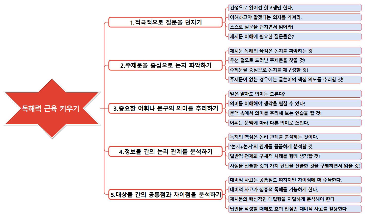 독해력 근육 키우기 이미지